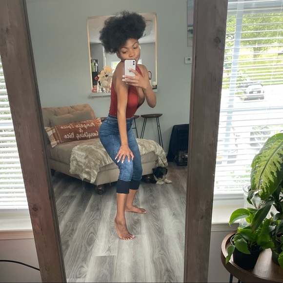 Rusty Red Bodysuit Tanktop - Picture 7 of 16